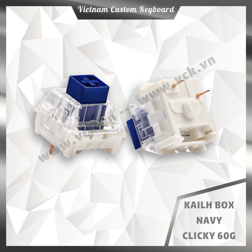 Kailh Box Thick Clicks Switch | Clicky Bar | Kailh Box Pink | Kailh Box Navy | Kailh Box Jade | VCK