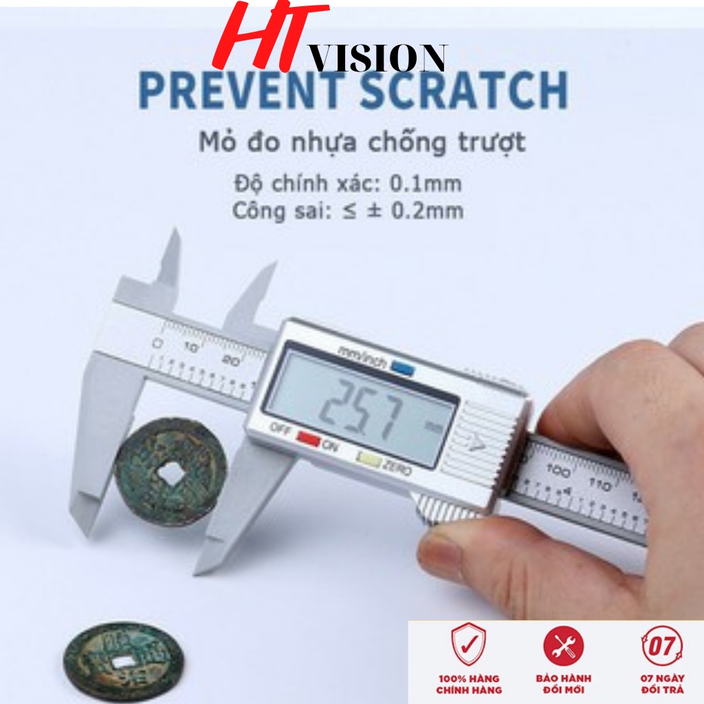 Thước kẹp điện tử 150mm -Thước cặp điện tử Cacbon