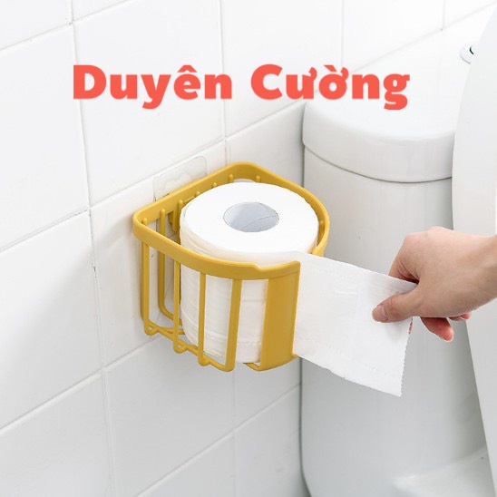 Giỏ Đựng Giấy Vệ Sinh - Giỏ Treo Tường Đựng Khăn Giấy Phòng Tắm Phòng Bếp DUYÊN CƯỜNG 16