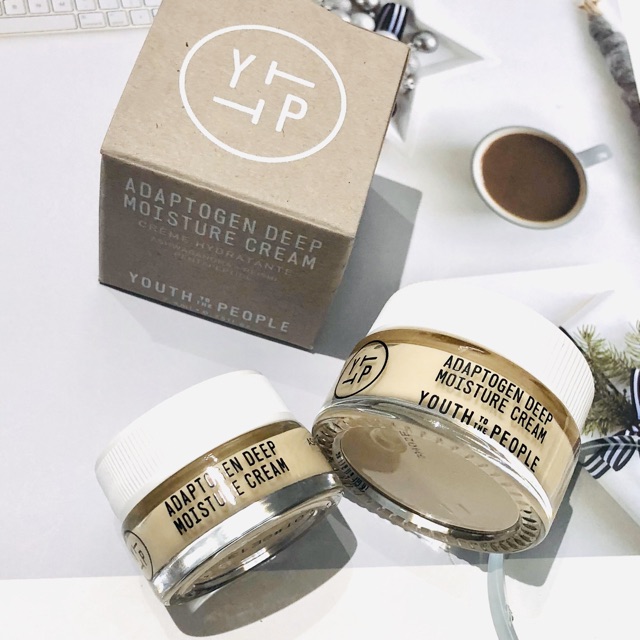 Kem dưỡng ẩm bảo vệ da Youth To The People Adaptogen Deep Moisture Cream