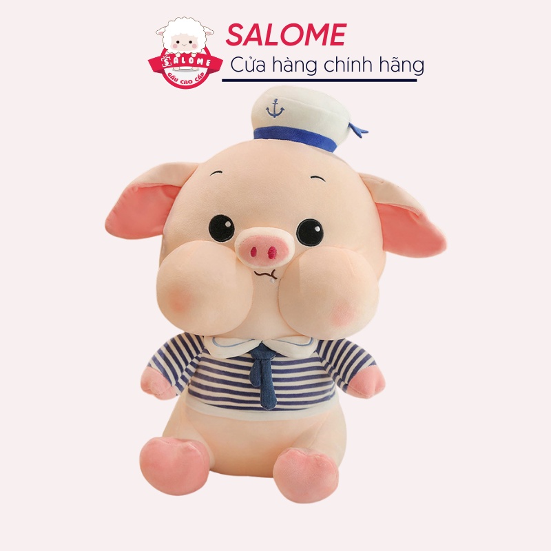 Gấu Bông Con Heo Má Bánh Bao SALOME tp HCM, Lợn Thủy Thủ Cao Cấp