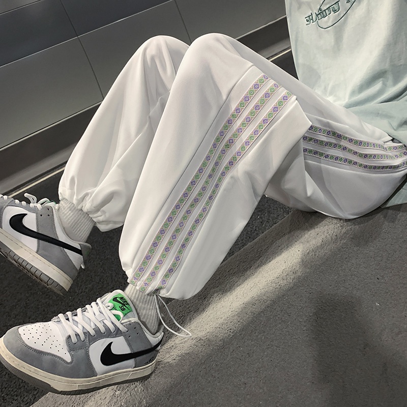 Quần dài nam ống rộng thời trang phong cách Nhật Bản