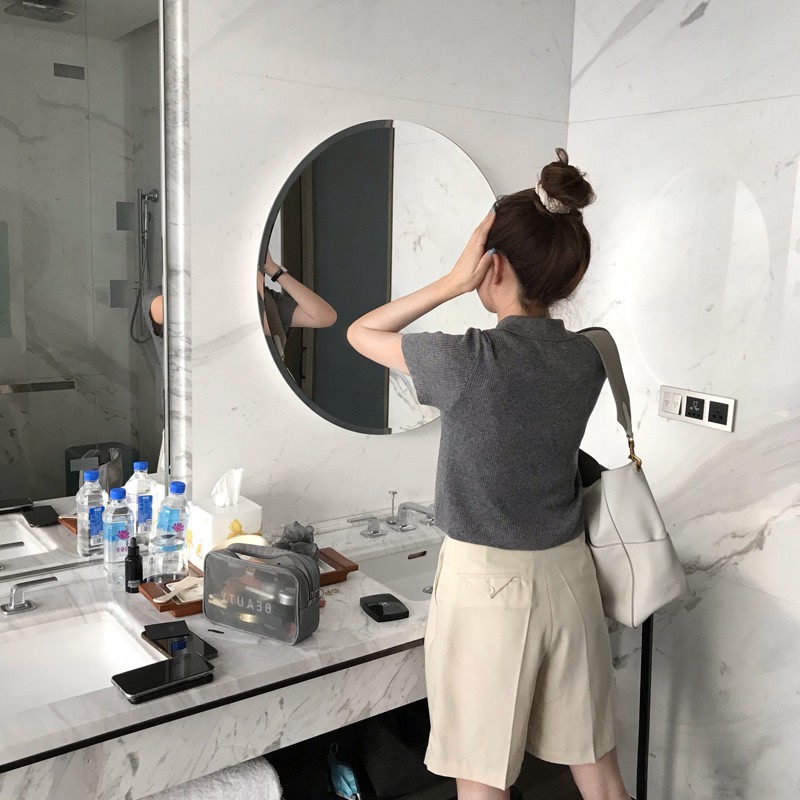 NZN Áo cardigan dệt kim thiết kế phong cách đơn giản đáng yêu cho nữ