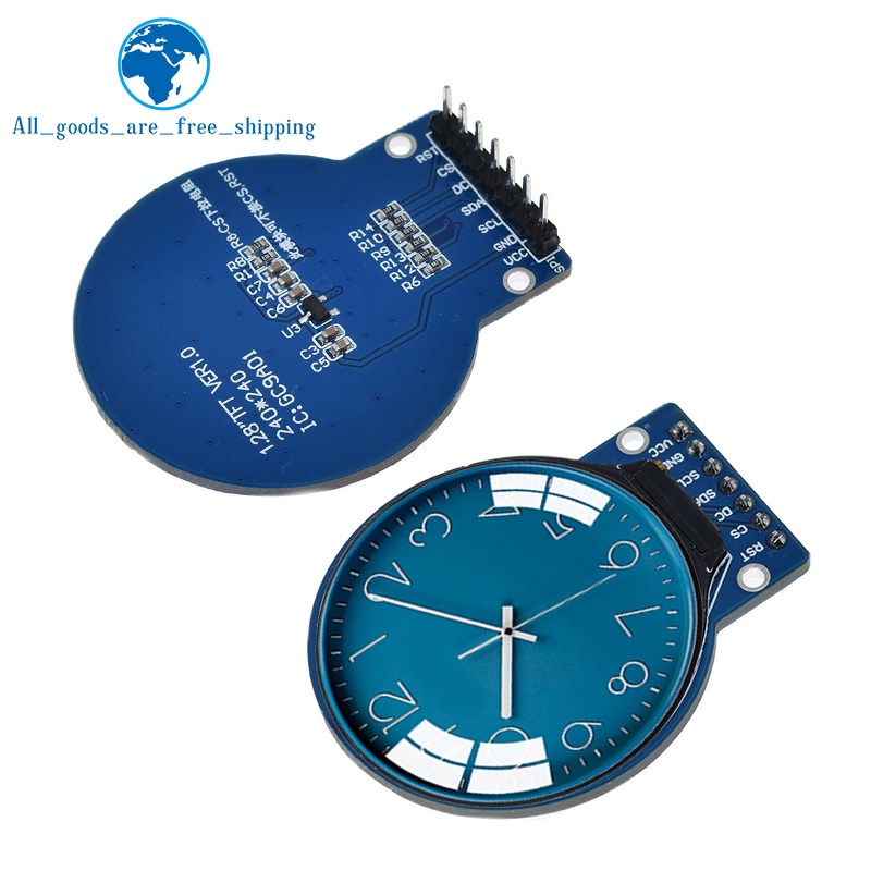 Mô Đun Màn Hình TFT 1.28 Inch TFT LCD RGB 240*240 GC9A01 Mã 240x240 PCB Cho Arduino