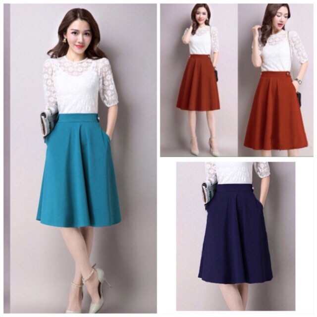 CHÂN VÁY XOÈ PHONG CÁCH