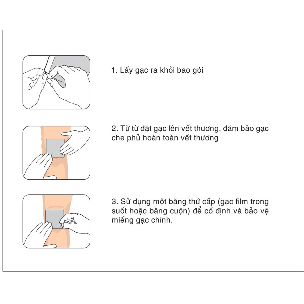 [Vết loét tỳ đè nhiễm trùng] Gạc xốp kháng khuẩn hút dịch chống tỳ đè tinh chất Bạc liền sẹo nhanh Hetis Silver Foam