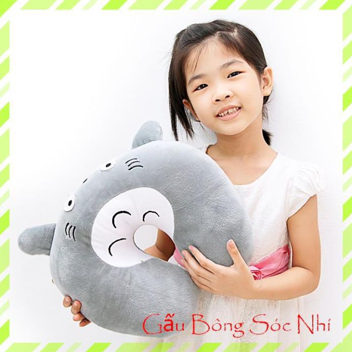 [Mua 1 Tặng 1] Gối Chữ U Gối Kê Cổ Totoro  FREESHIP  Gấu Bông Sóc Nhí - Mua 1 Gối Chữ U Tặng 1 Thước Dây Dài 1m5