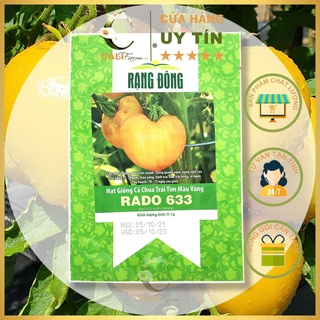 Hạt Giống Cà Chua Trái Tim Vàng Rado 633 (0,1gr)