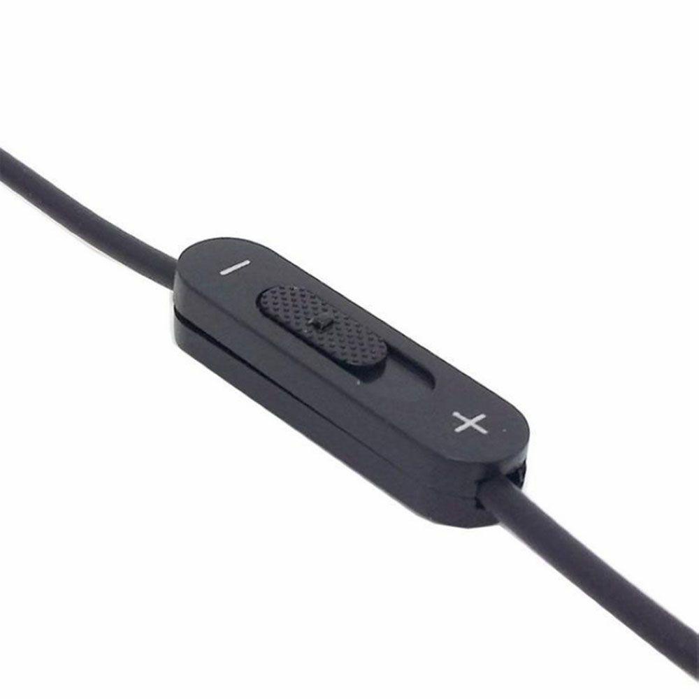 Dây Cáp Âm Thanh Chất Lượng Cao 3.5mm One-Divided-two Sang 2 Đầu Điều Khiển Âm Lượng
