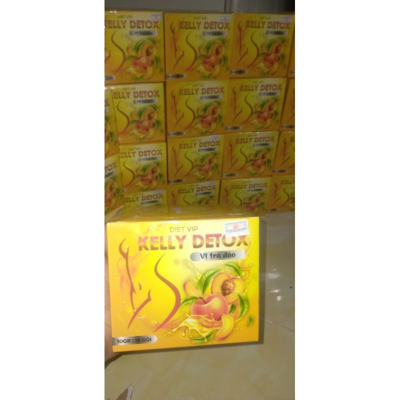 TRÀ ĐÀO GIẢM CÂN Kelly  Detox CHÍNH HÃNG.💕💕