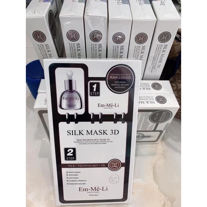 Mặt Nạ Lụa Tơ Tằm Em-Me-Li Silk Mask 3D
