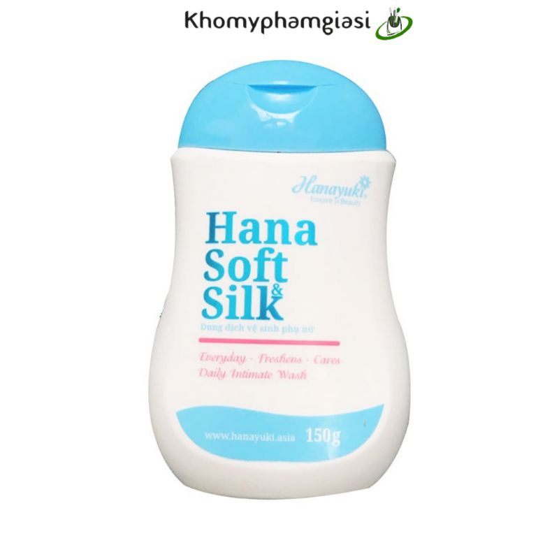 [Giá Sỉ]Dung Dịch Vệ Sinh Phụ Nữ, Nước Rửa Vùng Kín Hana Soft Silk 150g