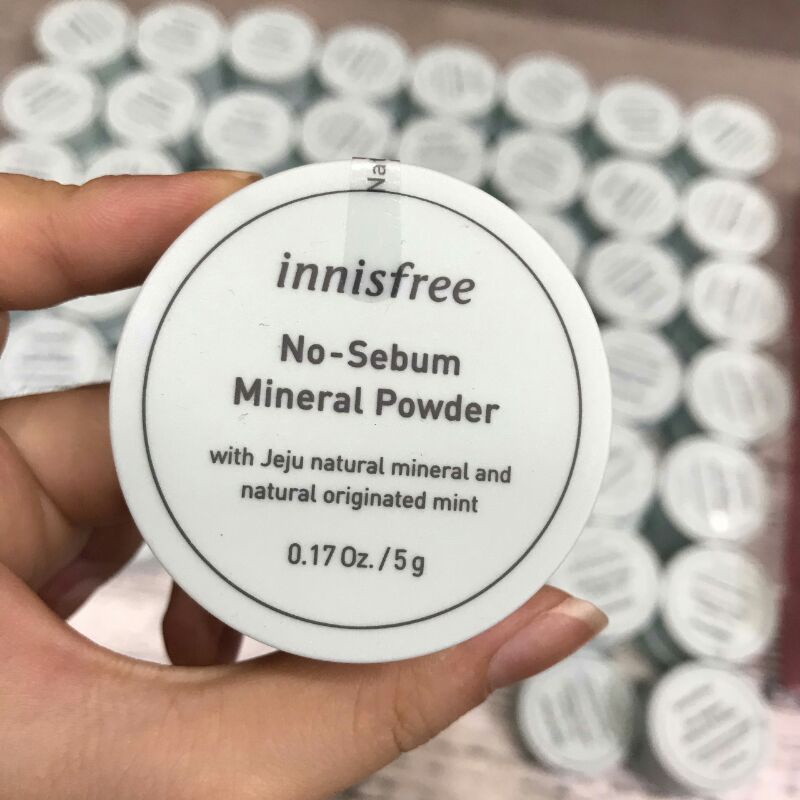 Phấn phủ bột kiềm dầu Innisfree – No Sebum Mineral Powder (mẫu mới)