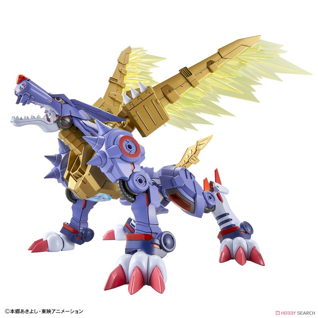 Mô hình láp ráp Figure-rise Standard Metal Garurumon Bandai