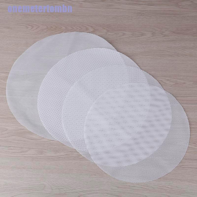 Tấm Lưới Silicone Tròn Lót Xửng Hấp Bánh Bao Chống Dính