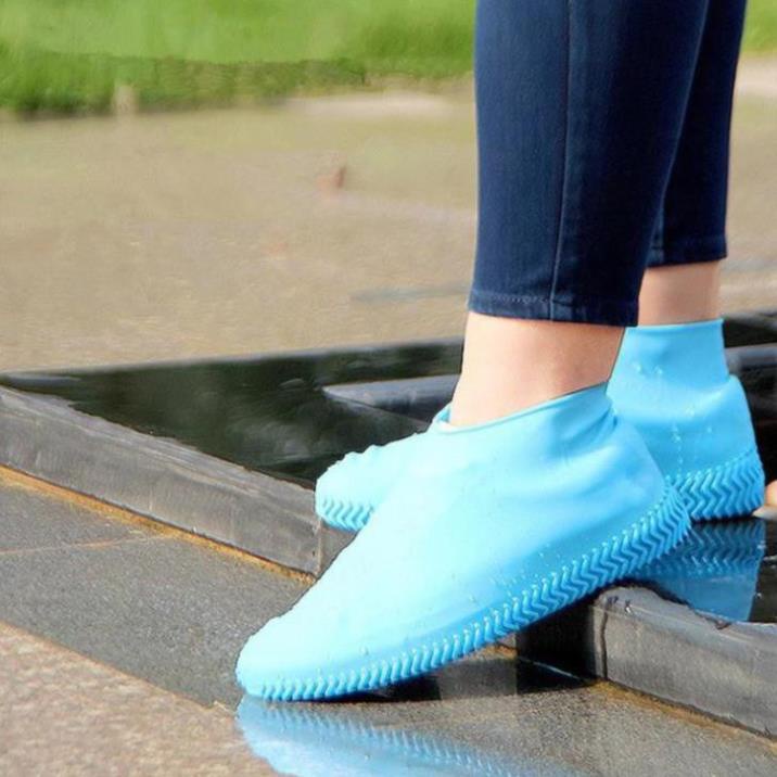 Bao Bọc Giày Cao Su Đi Mưa Siêu Co Giãn