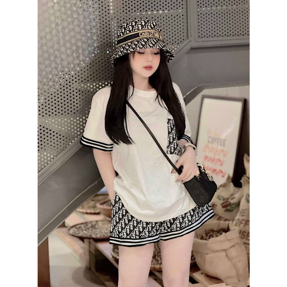 BỘ SHORT IN THÊU 3D CAO CẤP TT025 _HÀNG XUẤT NHẬT-HÀN