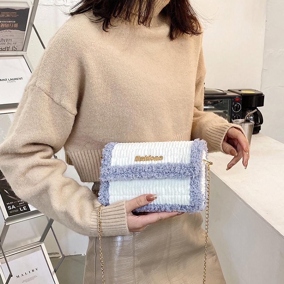 [Có video hướng dẫn] Túi handmade tự đan, túi len đeo chéo Meidone thời trang Hàn Quốc - Bộ phụ kiện đầy đủ LX106