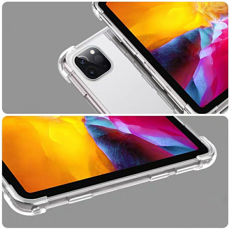 Ốp lưng dẻo TPU trong chống sốc iPad Gen10 Mini 1,2,3,4,5, Air, Air 2, Gen5, Gen6, 9.7,Gen 7, Gen8 10.2, Air 4,5 11 2020