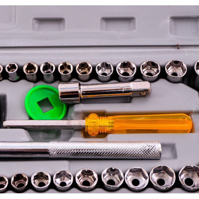 Bộ Dụng Cụ 40 Món Cho Xe Máy, Ô Tô - BX1080