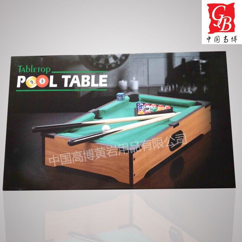 Bàn Bi-a bằng gỗ Table-Pool TP52 kích thước 31×52×9cm phù hợp mọi lứa tuổi rèn luyện tư duy