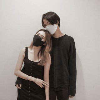 COMBO 100 ĐEN - KHẨU TRANG VẢI PROTECH MASK 3 LỚP KHÁNG KHUẨN