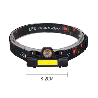 Đèn pin Mini, đèn pin led đội đầu siêu sáng tích hợp pin liền siêu tiện lợi