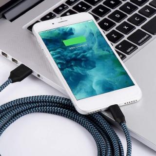Cáp Sạc Nhanh Dây Bện Nylon Cổng Usb