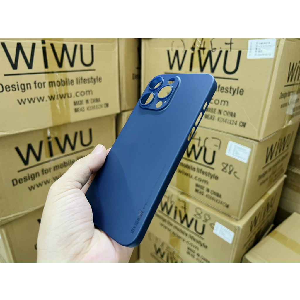 ỐP lưng Memumi lụa siêu mỏng chống vân tay cho iPhone 15 ro max,  14,14 pro,14 Plus,14 Pro max