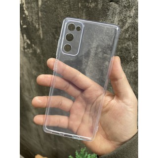 Ốp lưng silicon Gor cho Samsung Galaxy S20 Fe siêu mỏng, có gờ cao bảo vệ camera