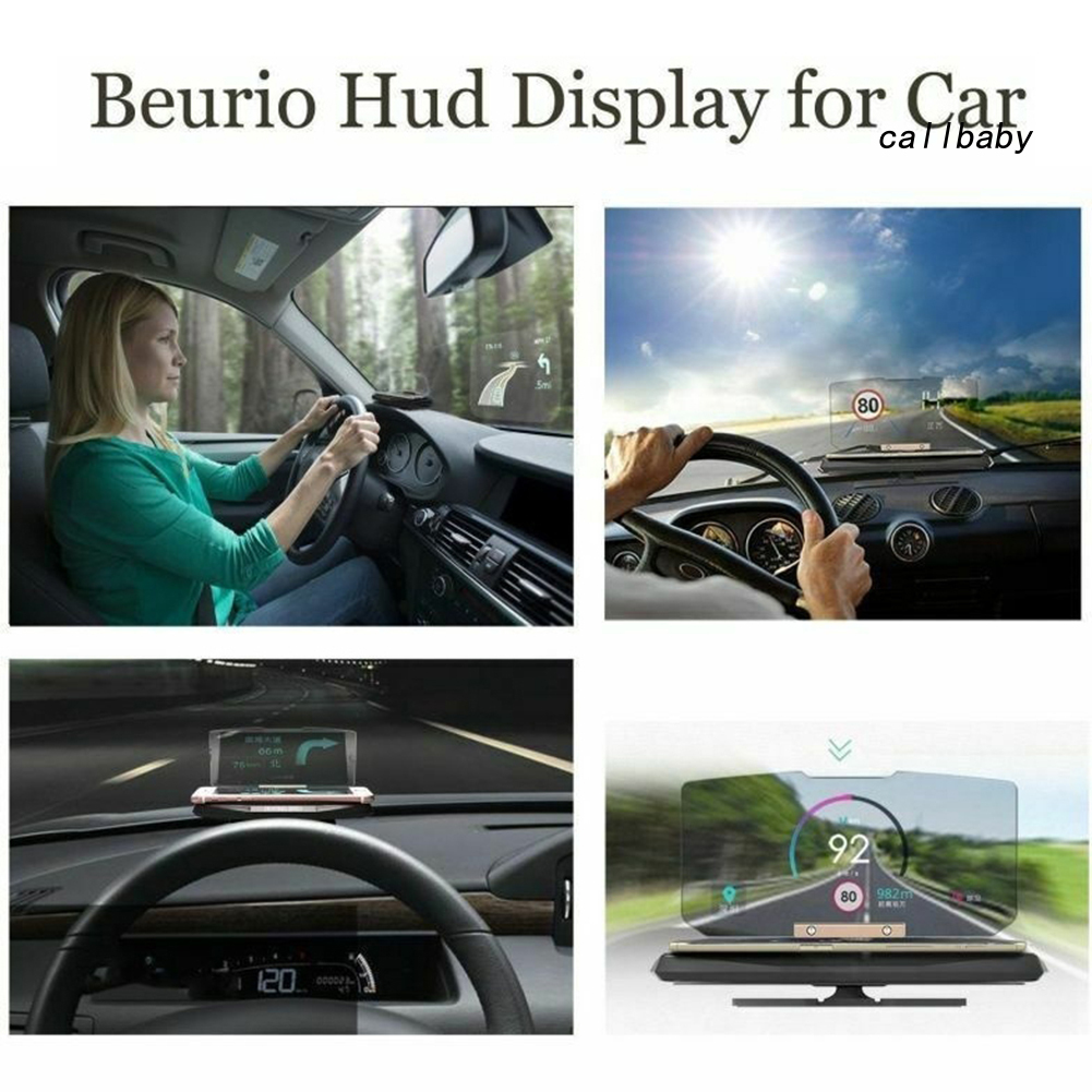 CL-6.5inch Car Auto Head Up Display HUD Phone Holder GPS Navigation Projection