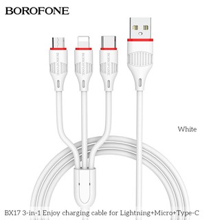 CÁP SẠC LIGHTNING BOROFONE BX17
