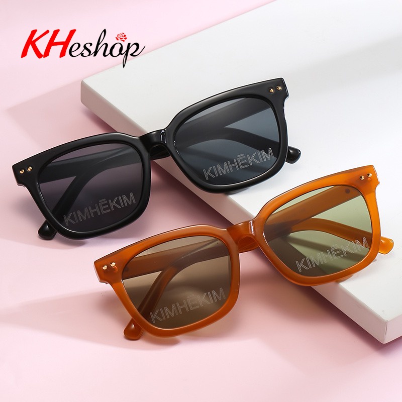 Kính KIMHEKIN thời trang, IN CHỮ hot trên TikTok có LOGO mã Y808