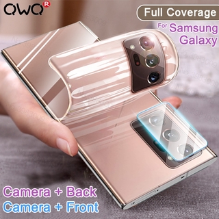 Kính Cường Lực Bảo Vệ Camera Trước Và Sau Cho Samsung Galaxy s21 Plus A50 A71 A70 A30 Note 10 20 Ultra S10E S10 S20 Plus