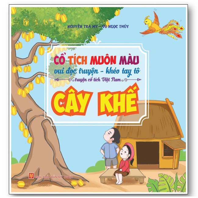 Sách - Cổ tích muôn màu Vui đọc truyện khéo tay tô (Truyện cổ tích việt nam  - Túi 8 cuốn)