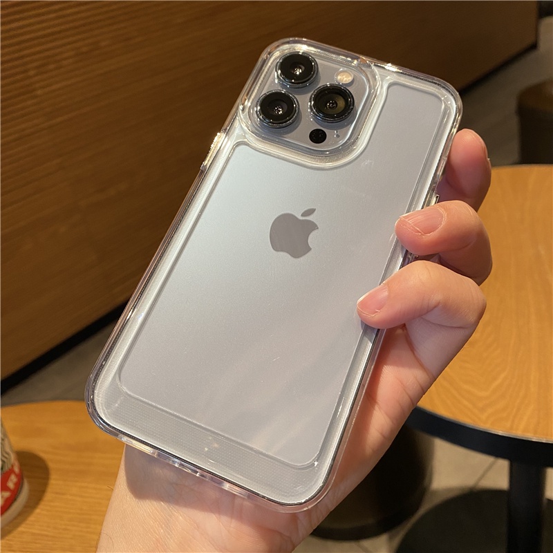 Ốp Điện Thoại Trong Suốt Chống Rơi Chống Sốc Cho iPhone 13 12 11 Pro MAX XS MAX XR X 7+ 8 Plus