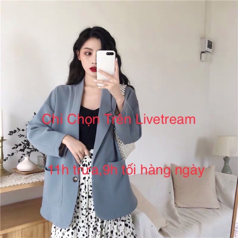 Áo Blazer Si Tuyển Chọn Live