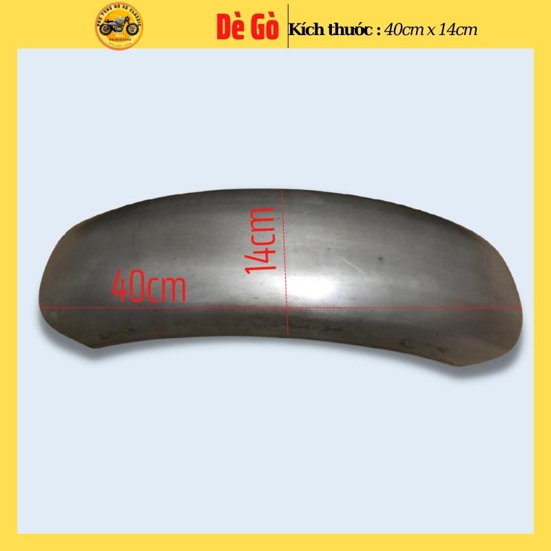 Dè, chắn bùn thép gò độ mộc Cafe Racer, Street Tracker các dòng xe