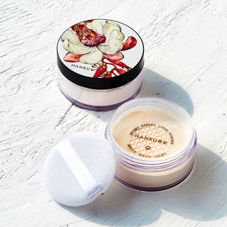 Phấn phủ bột siêu mịn Hanru Makeup Loose Powder Lasting 12g