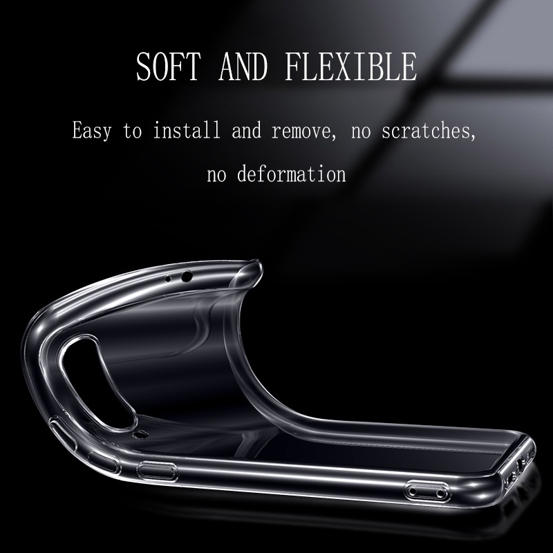 Ốp điện thoại silicon trong suốt cho Xiaomi Mi 9T 10T 11T 12T Pro 11 Lite Poco F2 F3 M3 M4 X3 X4 X5 Redmi Note 7 8 9 9S 10 10S 11 11S 12 12S 9A 9C 10C