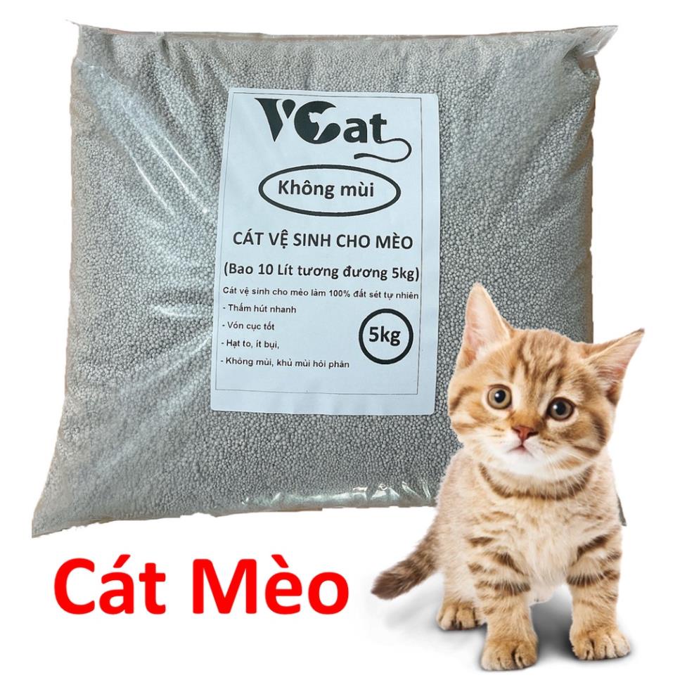 VCAT- CÁT VỆ SINH CHO MÈO &amp; HAMSTER (Bán Lẻ theo cân) Cát Than hoạt tính khử mùi