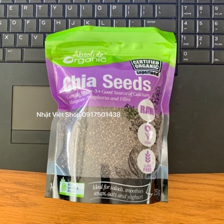 Hạt Chia Úc Organic Chia Seeds 250g (Date: 2022)