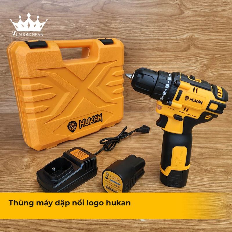 Máy khoan pin HUKAN XC5 Tặng Bộ Phụ Kiện 24 Chi Tiết