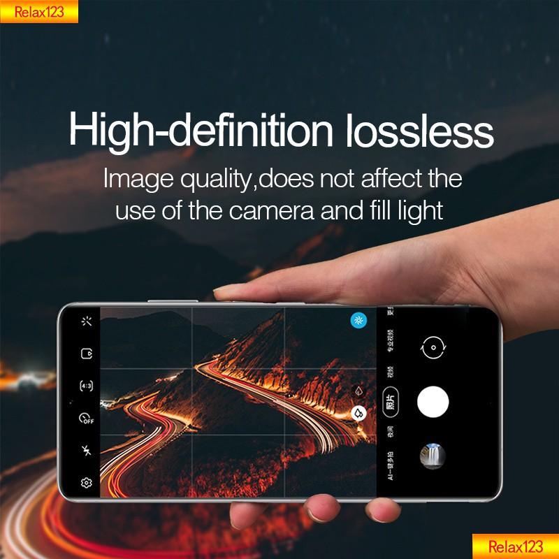 Miếng kính cường lực 3D bảo vệ camera cho điện thoại Oppo Reno6 Reno 6 Pro 4g 5g