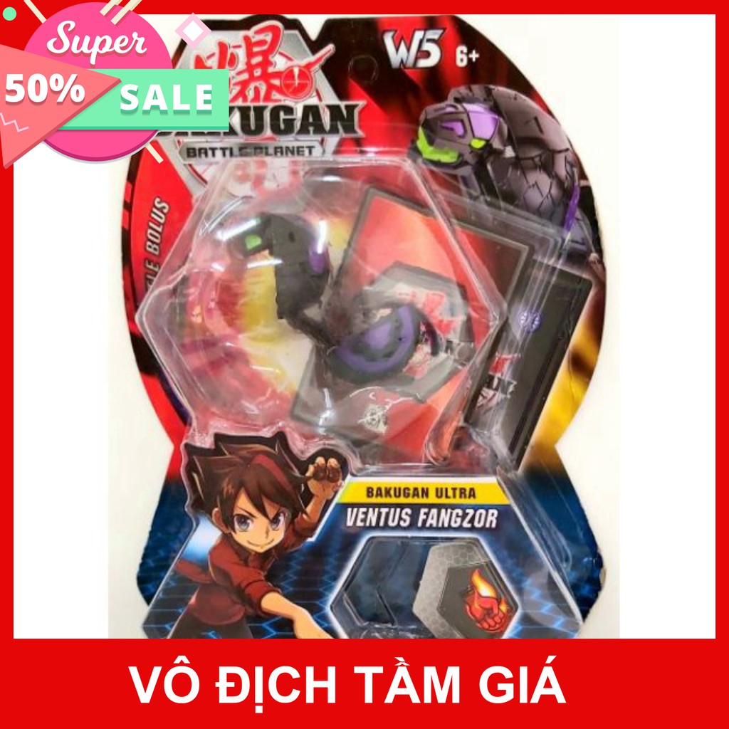 GIÁ SỐC- -HCM-  Đồ chơi Bakugan mẫu mới (vỉ 1 con hộp trung)