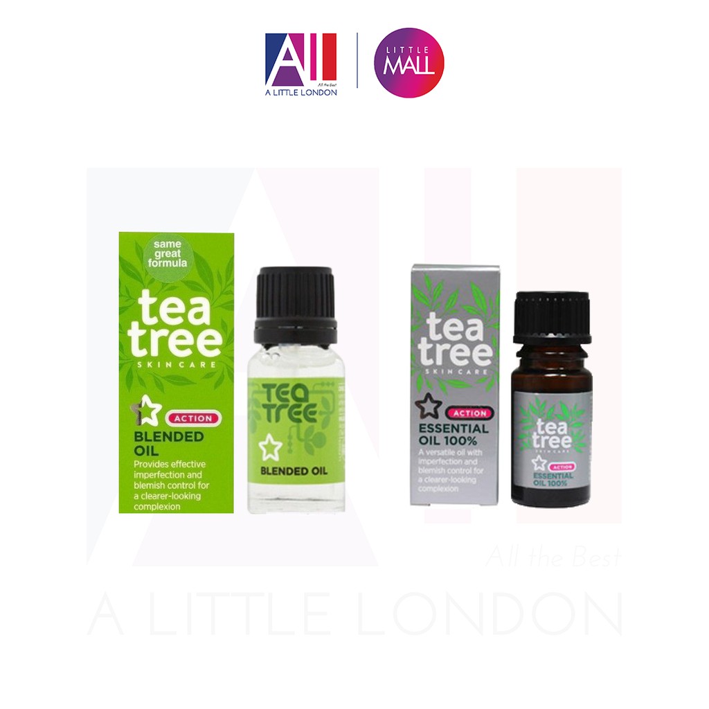 [TOP 1 SHOPEE] Tinh dầu tràm trà Superdrug Tea Tree Blended Oil 10ml / Essential Oil 100% 5ml (Bill Anh)