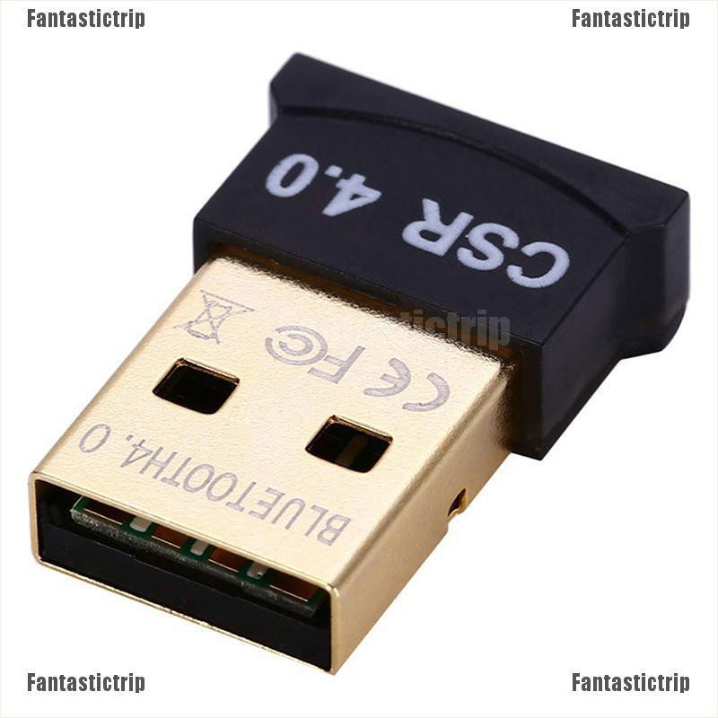 Fantastictrip Mini USB Bluetooth Adapter V 4.0 Dual Mode Wireless Dongle CSR 4.0 Win7 /8/XP L