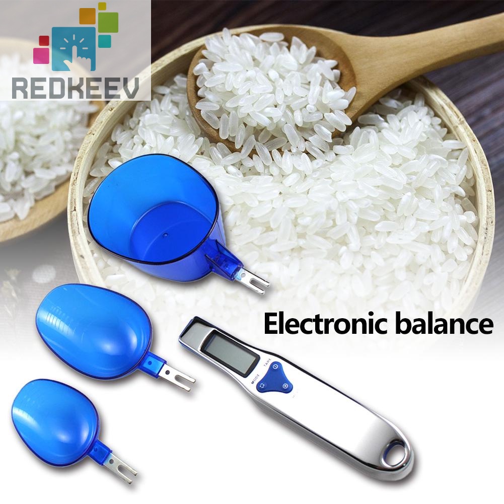 Muỗng đo lường điện tử kèm 3 muỗng tiện dụng cho nhà bếp