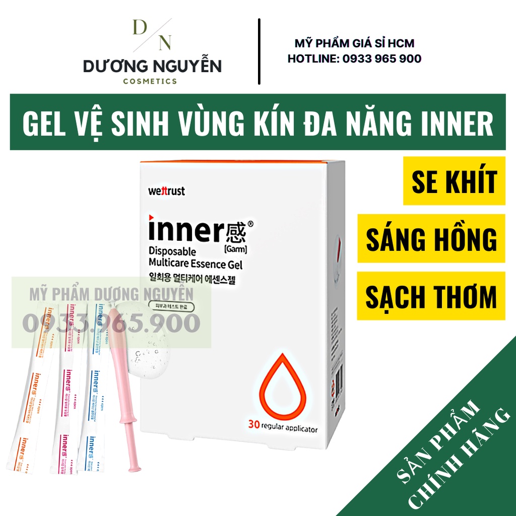 Inner Gel Vệ Sinh Phụ Nữ đa năng Wettrust 1 ống, Hàn Quốc