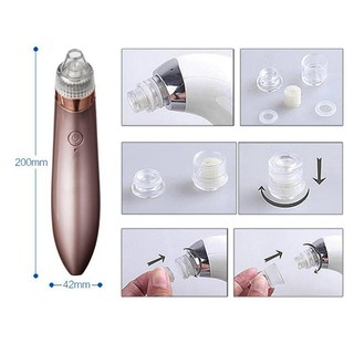 Máy hút mụn mini sạc pin cao cấp